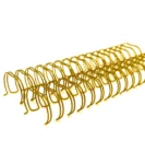 ANILLO DORADO DOBLE RING 3/4